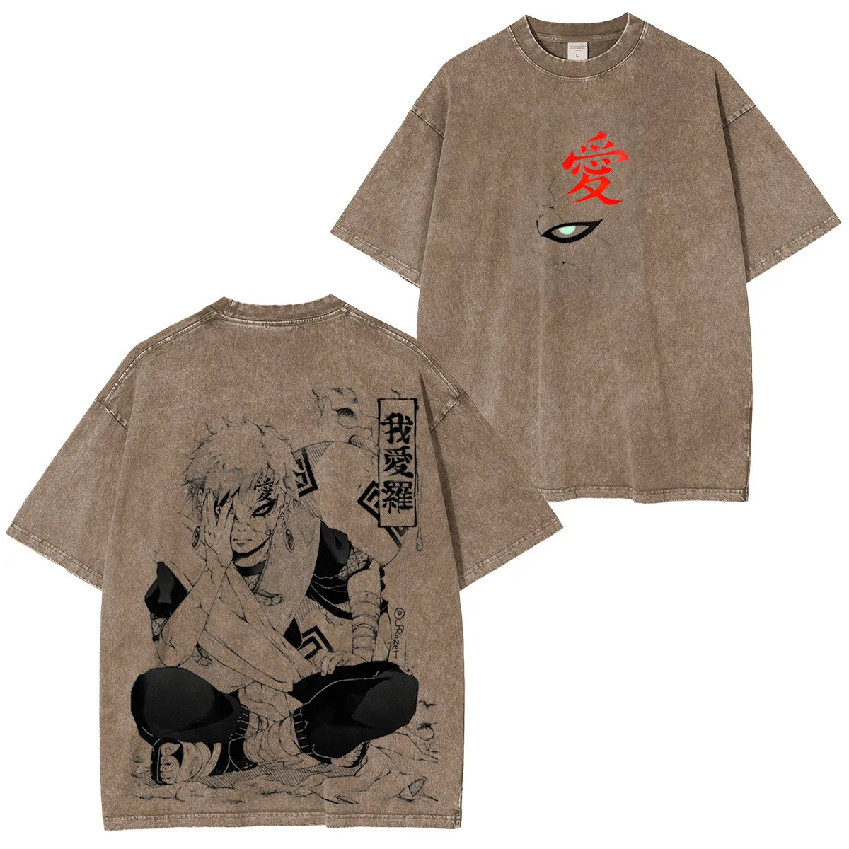 Naruto Unisex Fit Washed T-Shirt
