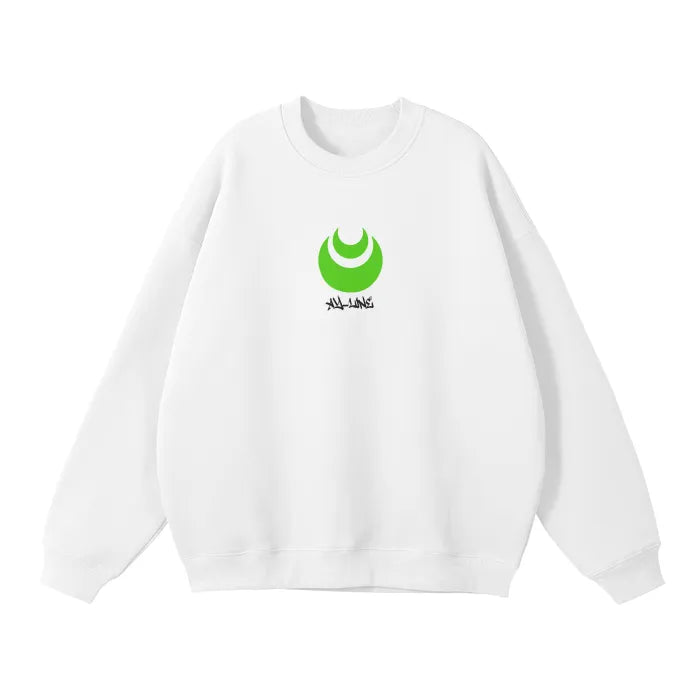 Poisoned Bloom Streetwear Sweatshirt White