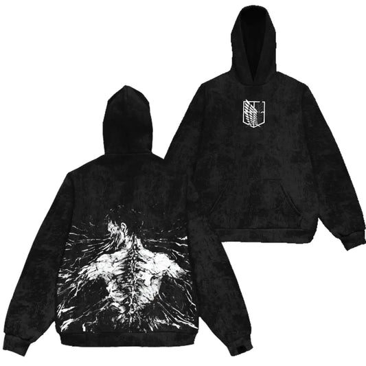 Eren Yeager Inspired Anime Eren Hoodie