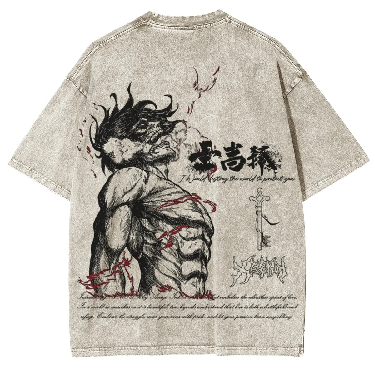 Attack on Titan Eren Yeager T-Shirt