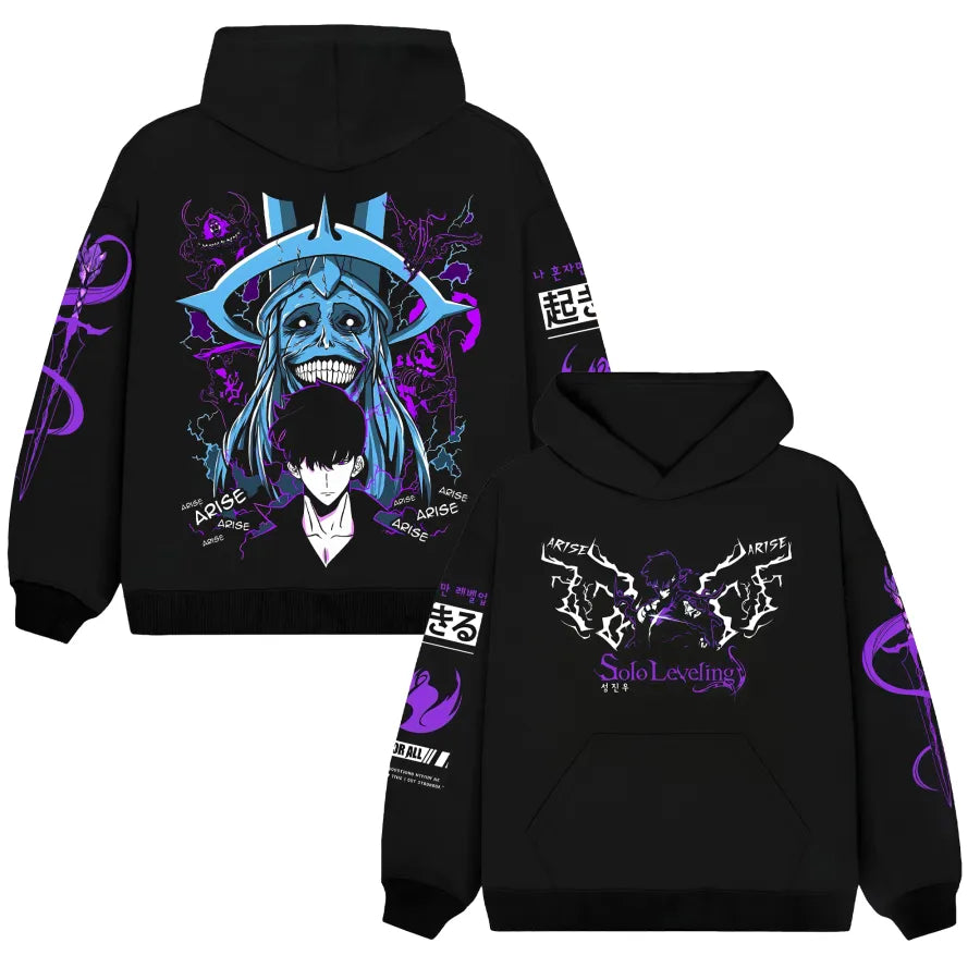 Solo Leveling Printed Hoodie