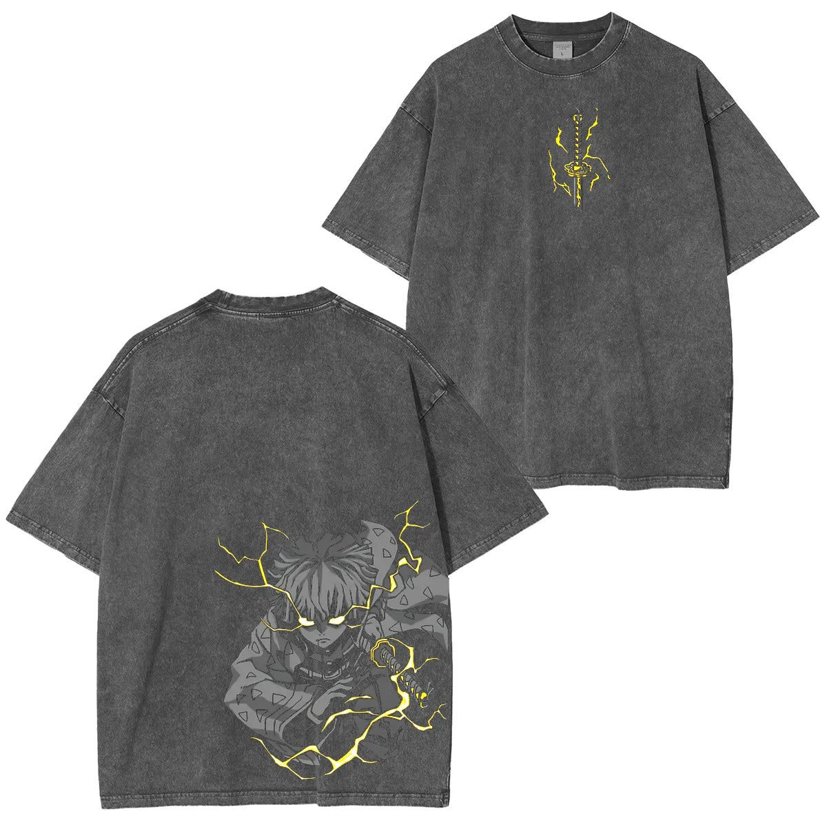 Zenitsu Agatsuma, Demon Slayer Anime T-Shirt