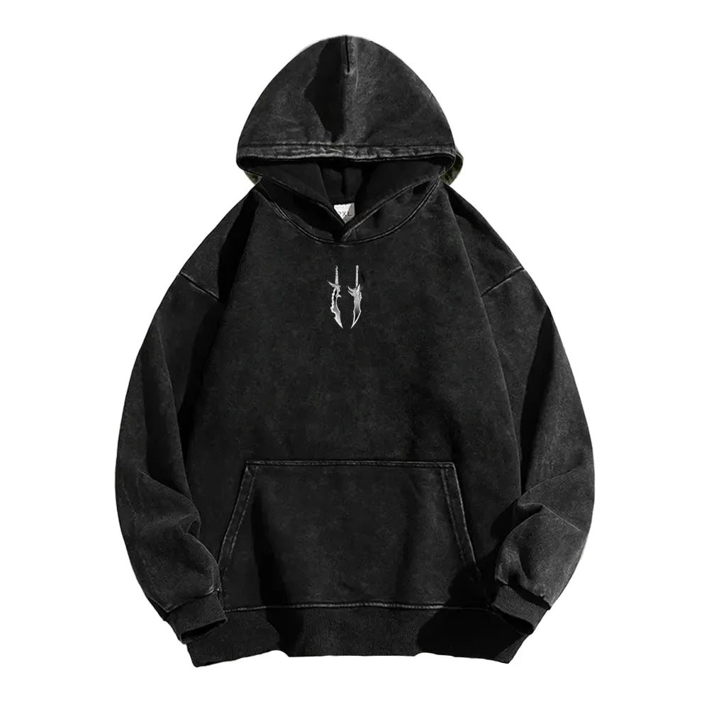 Solo Leveling Casual Washed Hoodie
