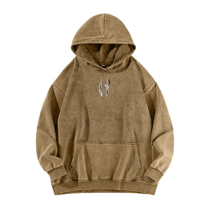 Solo Leveling Casual Washed Hoodie