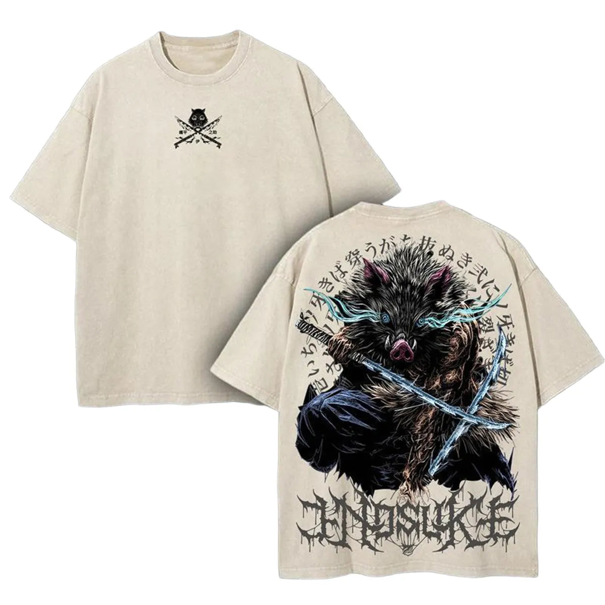 Demon Slayer Oversize Anime Manga T-shirt