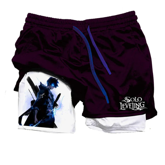 Solo Leveling "Anime" Gym Shorts