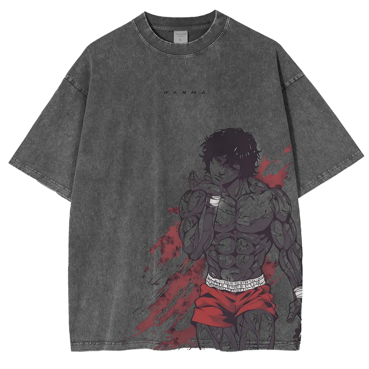 Comic Baki Hanma T-Shirt