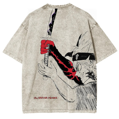 Black Clover Asta Washed Unisex T-shirt
