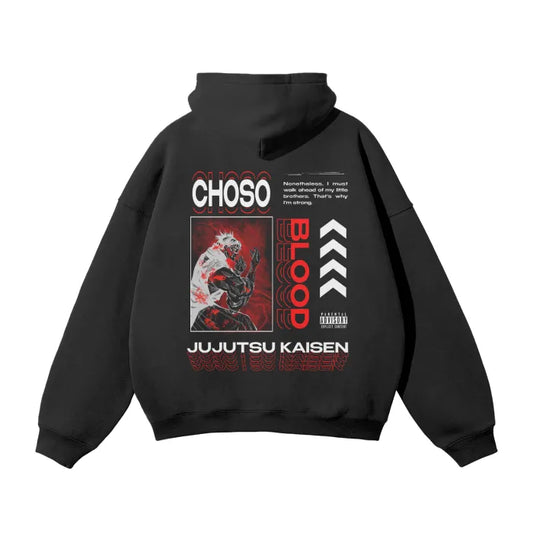 Crimson Flow Hoodie