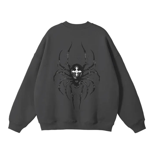 Dark Charisma Spider Streetwear Sweatshirt