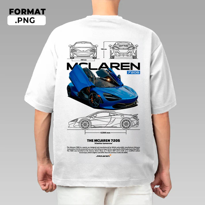 Blue McLaren Tshirt