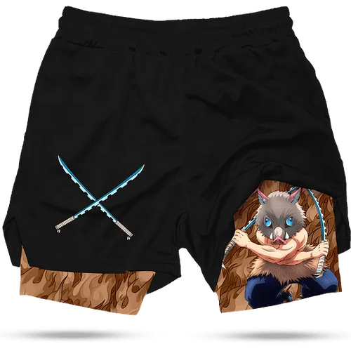 Inosuke Printed Men's Fitness Shorts