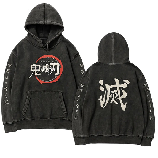 Demon Slayer Vintage Hoodie