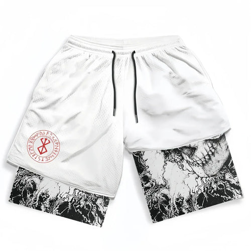 Berserk-Inspired Gym Shorts