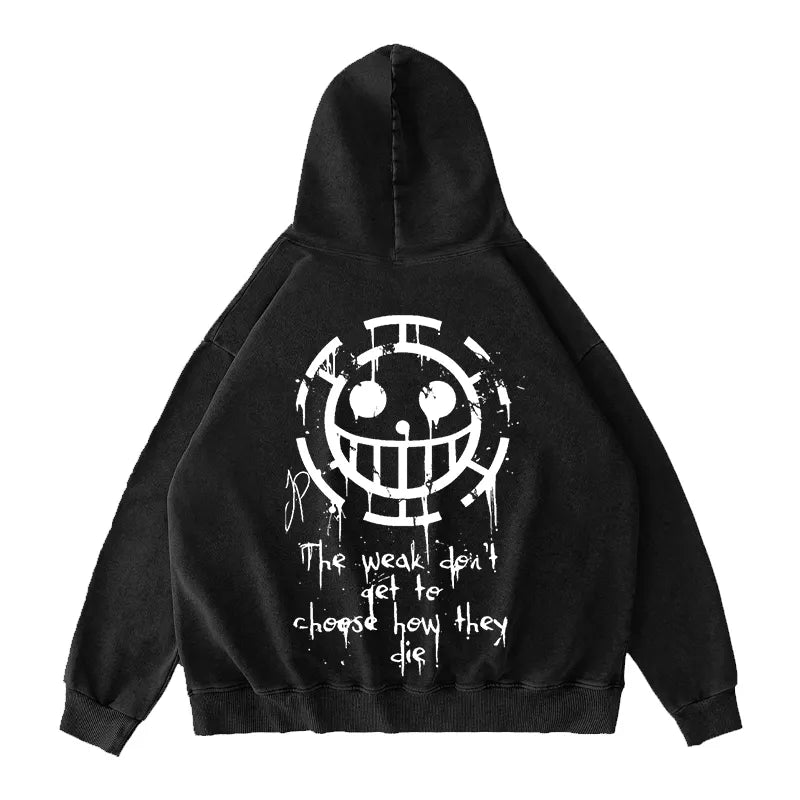 Vintage Trafalgar Law, One Piece Anime Hoodie