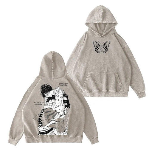 Akaza X  Koyuki Demon Slayer Hoodie