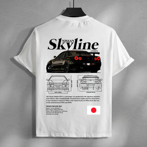 Nissan Skyline GTR T34 Tshirt